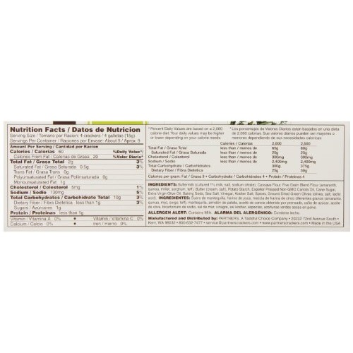 Free For All Kitchen Gluten Free Crackers, Olive Oil &Amp; Herb, 5 O