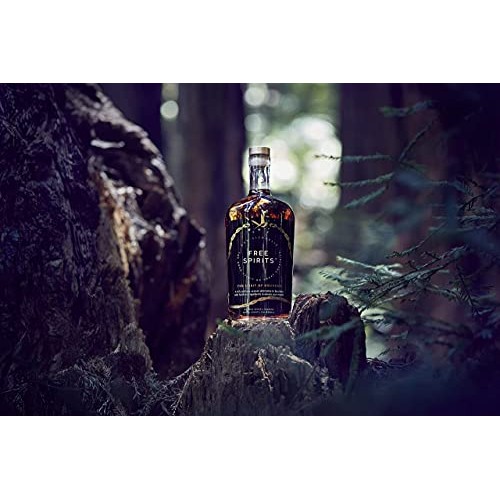 Free Spirits | The Spirit Of Bourbon | Non-Alcoholic, 750Ml, Oak