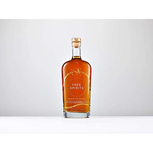 Free Spirits | The Spirit Of Bourbon | Non-Alcoholic, 750Ml, Oak
