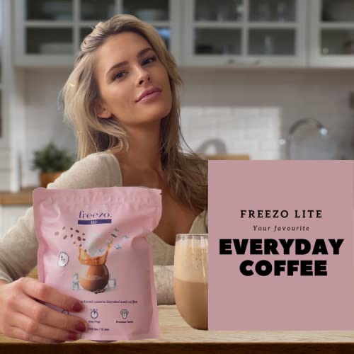 Freezochino Lite Iced Coffee Frappe Latte, No Sugar Added 155 Ca...