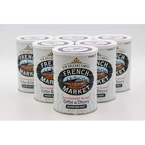 French Market Coffee, Coffee And Chicory Restaurant Blend, Mediu