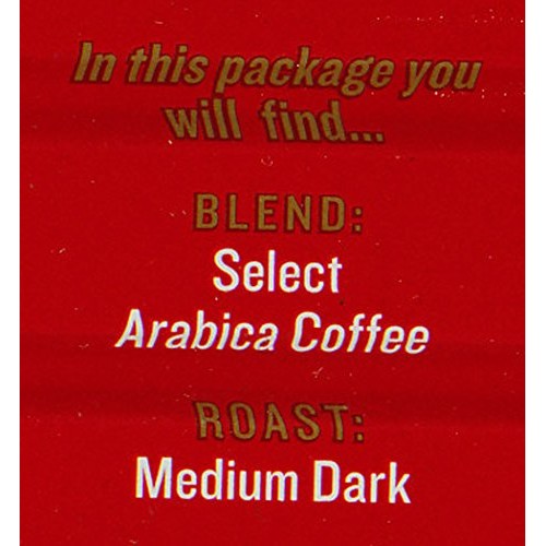 French Market Coffee, French Roast Ground Coffee, 12 Ounce Metal