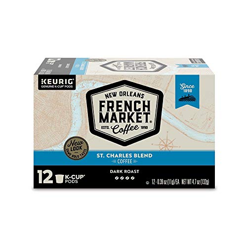 French Market Coffee, St. Charles Blend, Single Serve Coffee K C