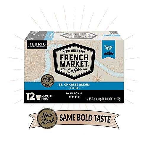 French Market Coffee, St. Charles Blend, Single Serve Coffee K C