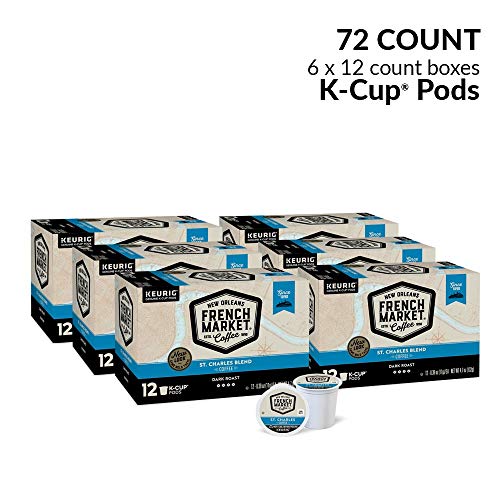 French Market Coffee, St. Charles Blend, Single Serve Coffee K C