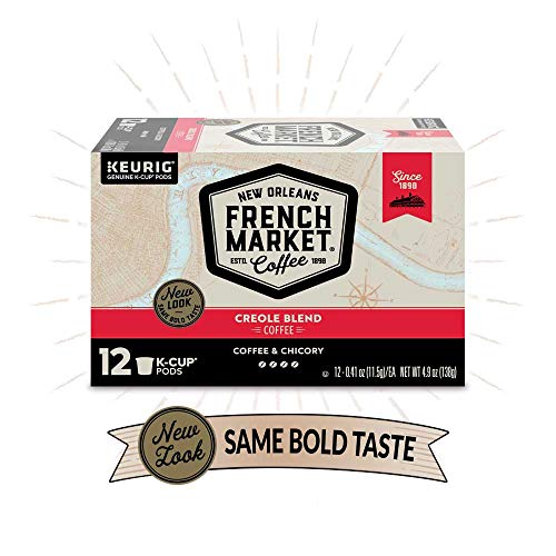 French Market Medium Dark Roast And Chicory Single Serve Cups Co