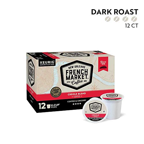 French Market Medium Dark Roast And Chicory Single Serve Cups Co