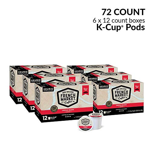 French Market Medium Dark Roast And Chicory Single Serve Cups Co