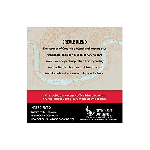 French Market Medium Dark Roast And Chicory Single Serve Cups Co