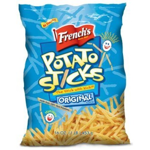 Frenchs Potato Sticks 16 Ounce Pouch Pack Of 6