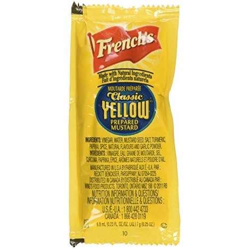 Frenchs Mustard Packets - 5.5G /40 Ct. Packets