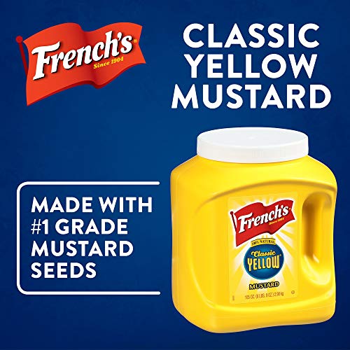 Frenchs Classic Yellow Mustard, 105 Oz