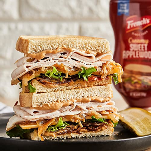 Frenchs Creamy Sweet Applewood Mustard Spread, 12 oz