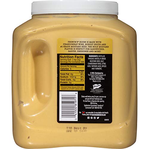 Frenchs Dijon Mustard, 105 Oz