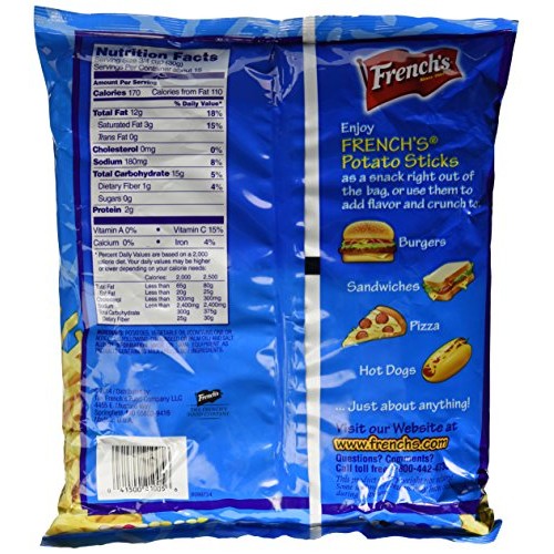 Frenchs Potato Sticks - Original: 16 OZ Bag