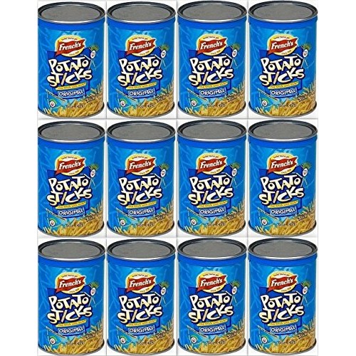 Frenchs, Potato Sticks, Original, 5oz Canister Pack of 12