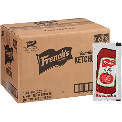 Frenchs Tomato Ketchup Packets, 1500 Count Frenchs Tomato Ketchup Packets, 1500 Count