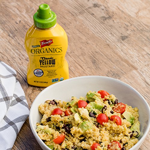 Frenchs True Organics Classic Yellow Mustard, 12 Oz Pack Of 12