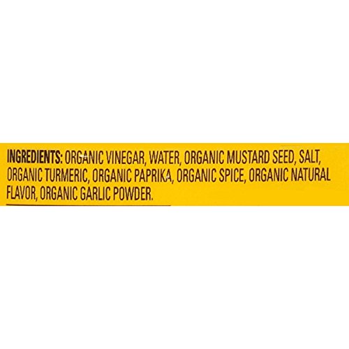 Frenchs True Organics Classic Yellow Mustard, 12 Oz Pack Of 12