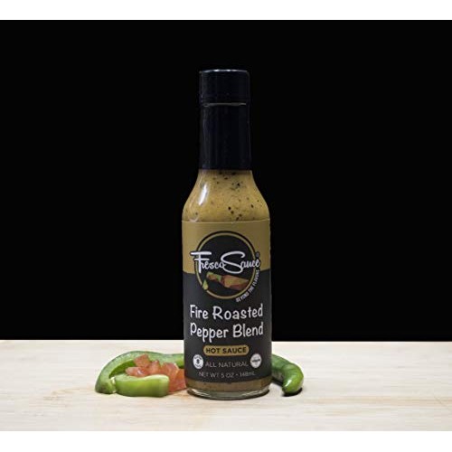 Fresco Sauce - Fire Roasted Pepper Blend Hot Sauce - Jalapeño &Amp;