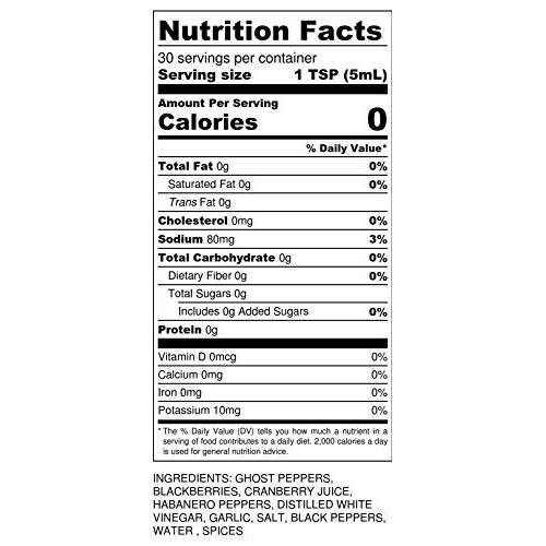 Fresco Sauce - Ghost Berry Hot Sauce - Ghost Pepper - Blackberry