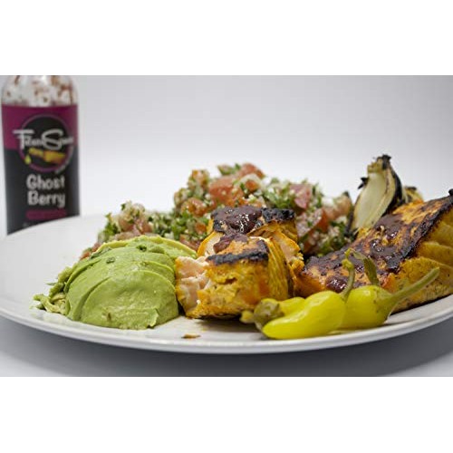 Fresco Sauce - Ghost Berry Hot Sauce - Ghost Pepper - Blackberry