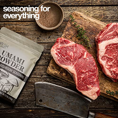 Fresh Finest Umami Powder, Shiitake Mushroom Seasoning Powder, M...