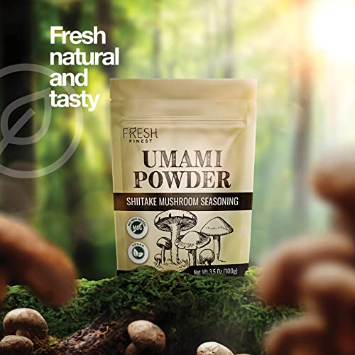 Fresh Finest Umami Powder, Shiitake Mushroom Seasoning Powder, M...