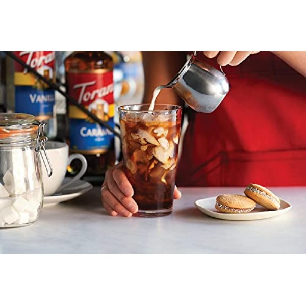 Torani Sugar Free Raspberry Syrup for Coffee 25.4 Ounces Syrups ...