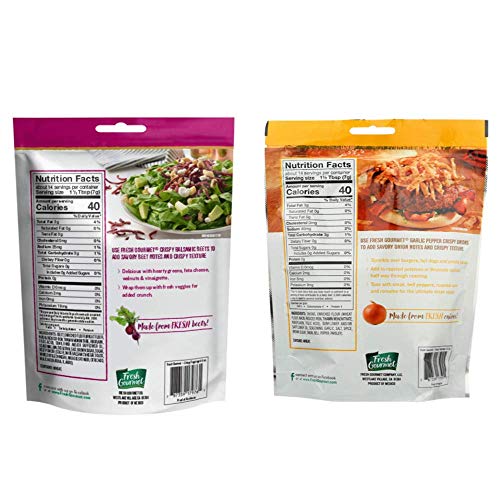 Fresh Gourmet Crispy Beets Balsamic And Fresh Gourmet Crispy Oni