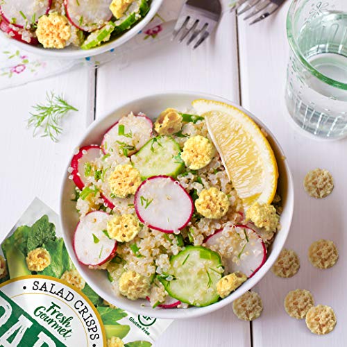 Fresh Gourmet Cheese Crisps, Asiago, Great For Snacking And Sala