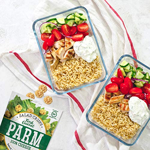 Fresh Gourmet Parmesan Cheese Crisps – 1.76 Ounce, 12 Pack – 100