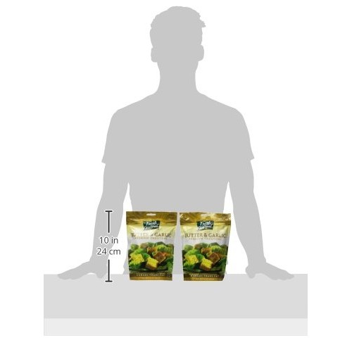 Fresh Gourmet Premium Croutons, Butter & Garlic, 5 Ounce Pack o...