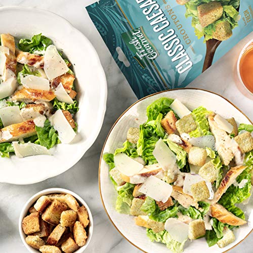 Fresh Gourmet Premium Croutons | Classic Caesar | 3 Ounce, Pack