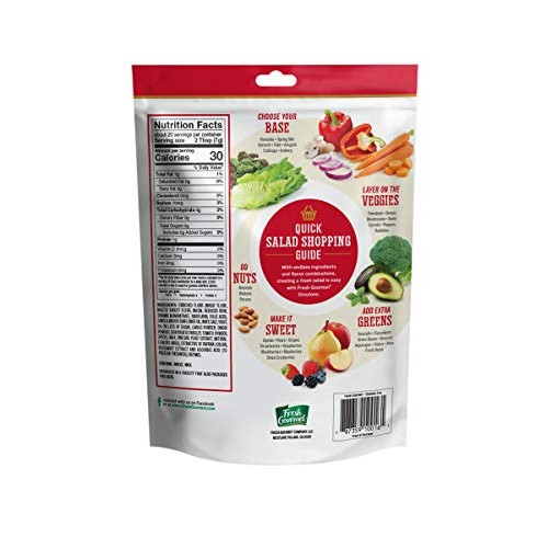 Fresh Gourmet Premium Croutons, Italian Seasoned, 5 Ounce Pack