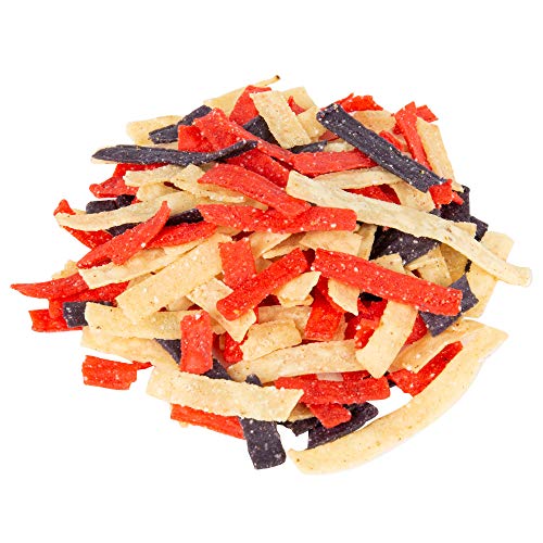 Fresh Gourmet Tortilla Strips, Tri-Color, 3.5 Ounce Pack Of 9