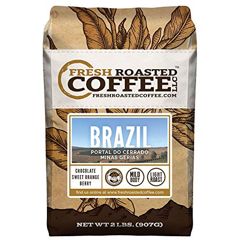 Fresh Roasted Coffee Llc, Brazilian Minas Gerais Coffee, Light R
