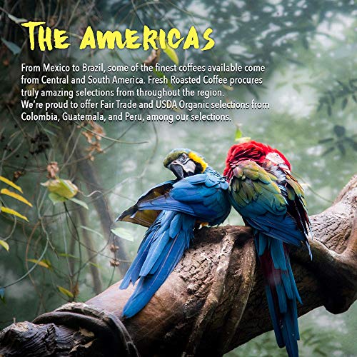 Fresh Roasted Coffee Llc, Dark Brazilian Cerrado, Medium-Dark Ro