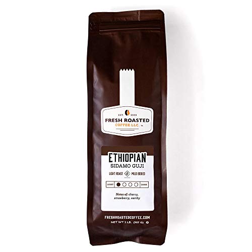 Fresh Roasted Coffee Llc, Ethiopian Sidamo Guji Coffee, Single O