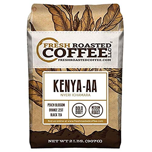 Fresh Roasted Coffee Llc, Kenya Aa Nyeri Ichamara Coffee, Medium