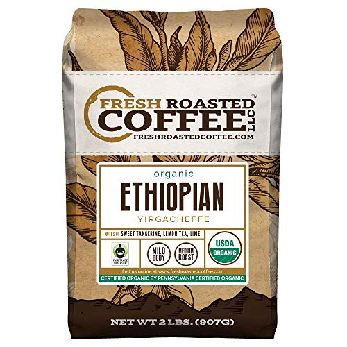 Fresh Roasted Coffee Llc, Organic Ethiopian Yirgacheffe Coffee,