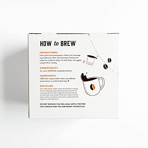 Fresh Roasted Coffee, White Knight Light Roast, Organic Fair Tra