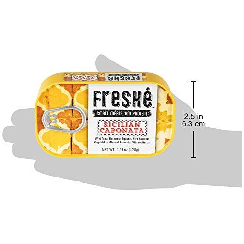 Freshé Gourmet Canned Tuna Sicilian Caponata, 10 Pack Of 4.25 O