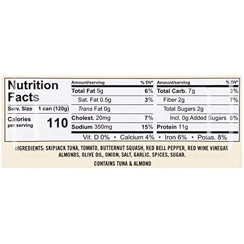 Freshé Gourmet Canned Tuna Sicilian Caponata, 10 Pack Of 4.25 O