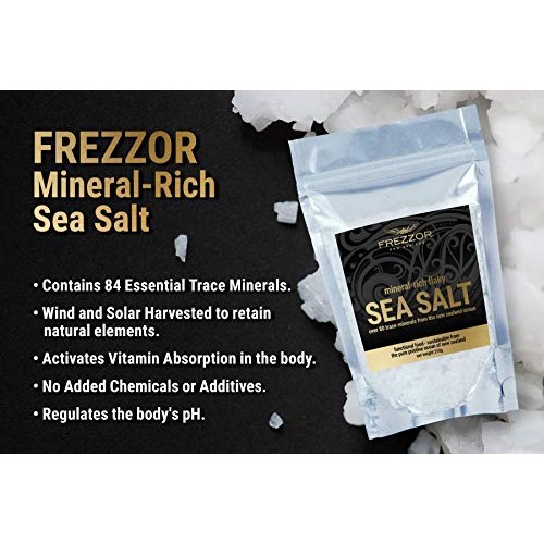 Frezzor Mineral-Rich Flaky Sea Salt, Made In New Zealand, Kosher