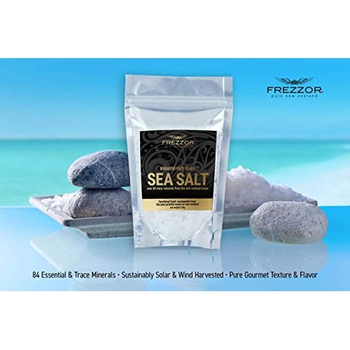 Frezzor Mineral-Rich Flaky Sea Salt, Made In New Zealand, Kosher