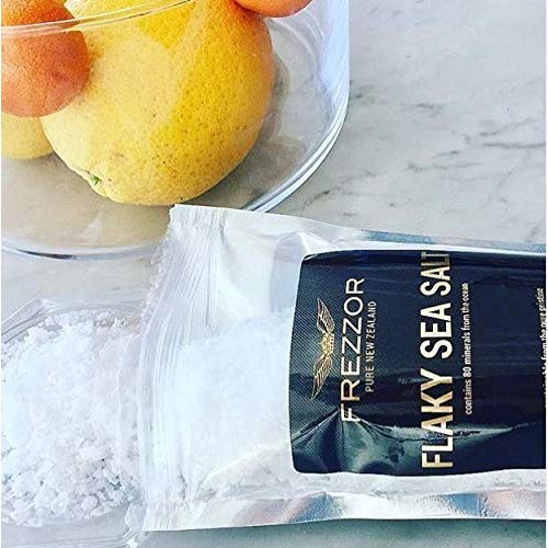 Frezzor Mineral-Rich Flaky Sea Salt, Made In New Zealand, Kosher