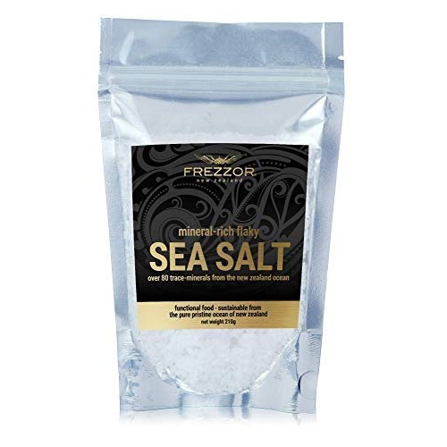 Frezzor Mineral-Rich Flaky Sea Salt, Made In New Zealand, Kosher