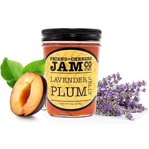 Friend In Cheeses Lavender Plum Jelly - Plum Lavender Jam - Lave