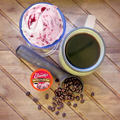 Friendlys Cherry Chocolate Flavored Coffee Pods For Keurig K Cu
